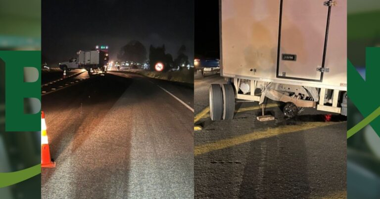 pneu-de-caminhonete-se-solta-e-interrompe-trafego-em-entroncamento-no-sudoeste-baiano