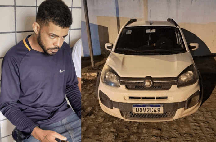 pm-prende-motorista-de-aplicativo-com-carro-furtado-e-arma-de-fogo-em-teixeira-de-freitas