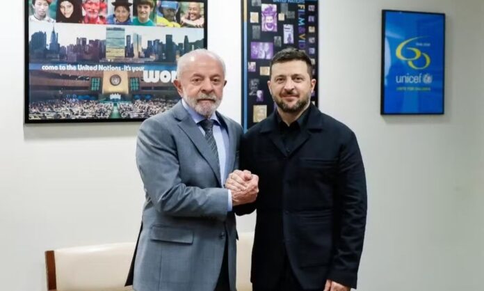lula-se-encontra-com-zelensky,-defende-‘solucao-realista’-para-conflito-com-russia-e-diz-nao-ver-saida-militar-para-a-guerra