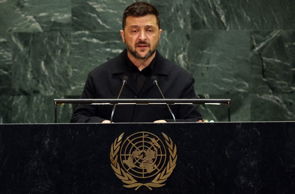 na-onu,-zelensky-relaciona-paz-global-a-poderio-militar-e-diz-que-seguranca-nao-existe-sem-aliados