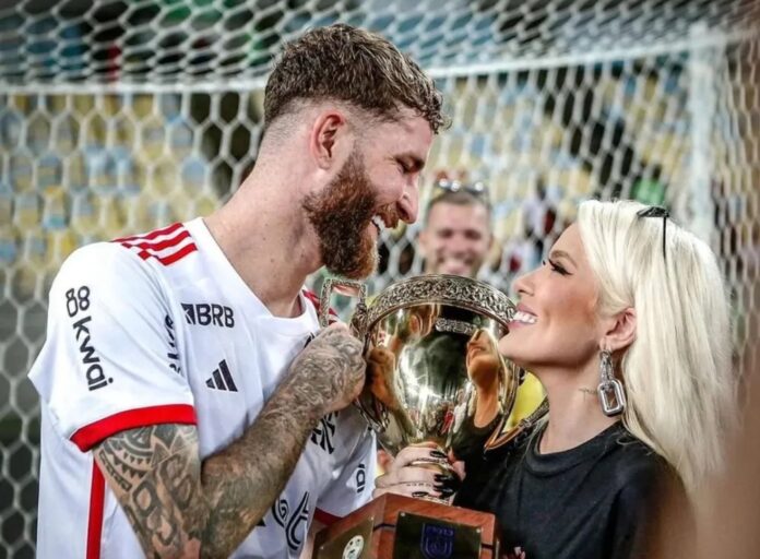 ‘queridinhos’-da-torcida,-karoline-lima-e-leo-pereira-terminam-namoro;-flamengo-repudia-rumor-ligado-a-separacao