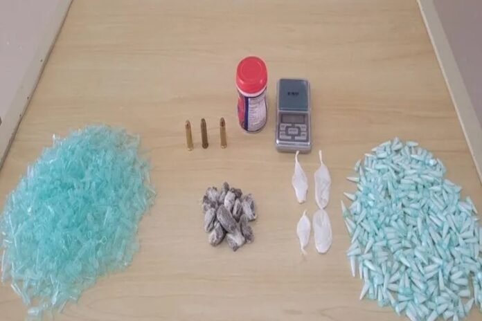 policia-apreende-mais-de-300-pinos-de-drogas-em-casa-em-construcao-em-erico-cardoso