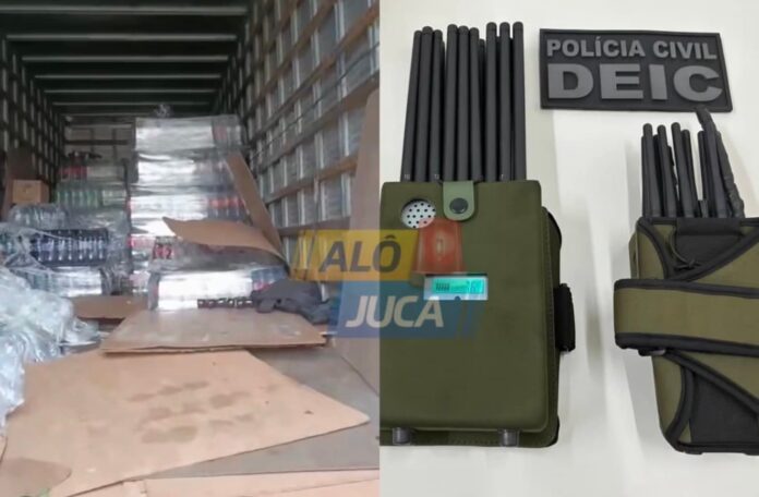 policia-civil-recupera-caminhao-de-refrigerantes-roubado-em-simoes-filho-e-criminosos-fogem-apos-troca-de-tiros