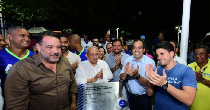 prefeitura-entrega-nova-praca-com-equipamentos-e-quiosques-no-bairro-de-sao-cristovao,-em-salvador