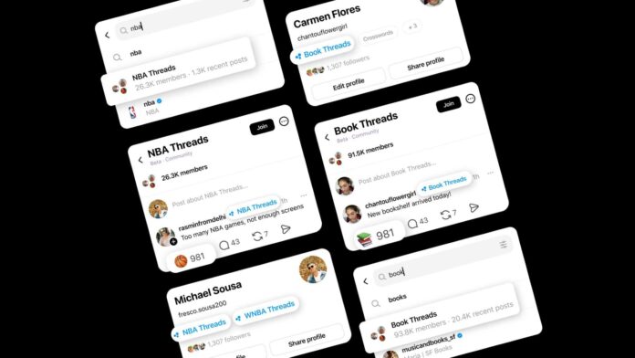threads-lanca-“comunidades”-para-reforcar-engajamento-e-rivalizar-com-o-x