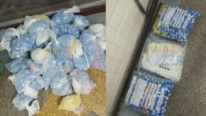 homem-e-preso-com-mais-de-mil-pinos-de-cocaina-em-tancredo-neves
