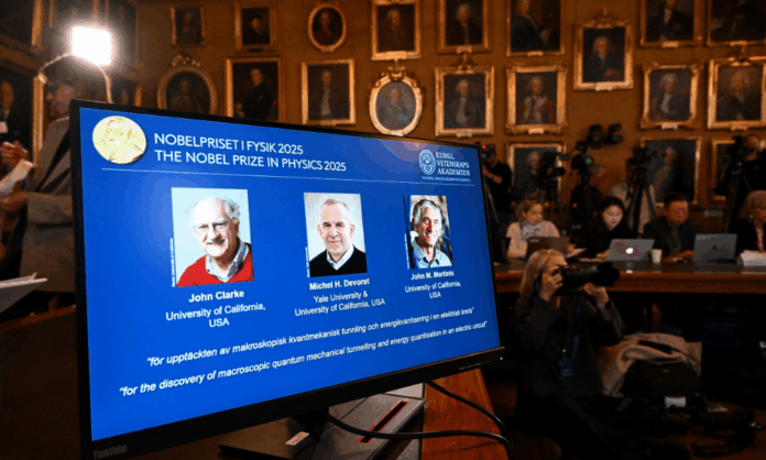 nobel-de-fisica-2025-premia-trio-por-revolucionar-a-tecnologia-quantica-em-escala-macroscopica