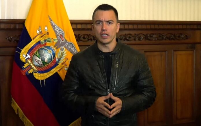 daniel-noboa:-video-mostra-momento-do-ataque-ao-presidente-do-equador