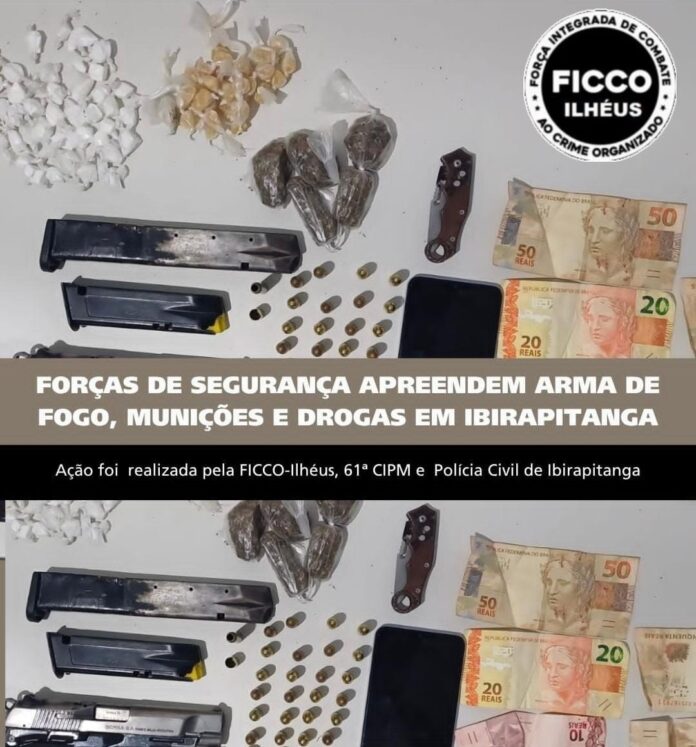 suspeito-morre-durante-acao-que-apreendeu-arma,-drogas-e-municoes-no-sul-da-bahia