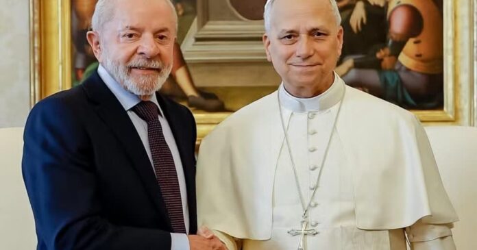lula-faz-convite-para-papa-leao-xiv-participar-da-cop30-no-brasil;-saiba-mais