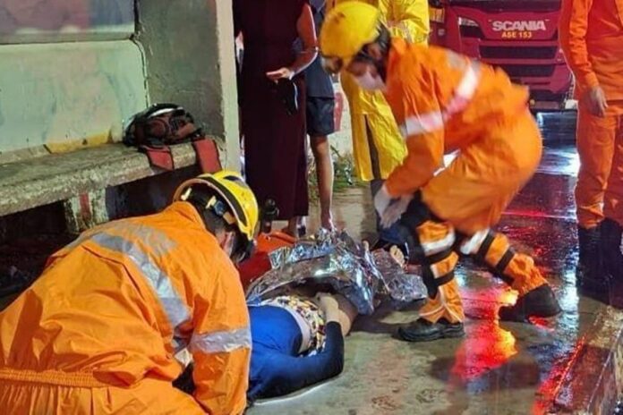 pcdf-busca-motorista-que-atropelou-mulher-no-df-e-fugiu;-veja-imagens