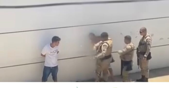 video-mostra-agressao-de-policial-no-oeste-baiano;-pm-promete-apurar-fato