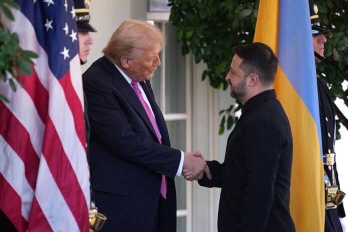 apos-reuniao-com-zelensky,-trump-diz-que-guerra-deve-parar-“onde-esta”