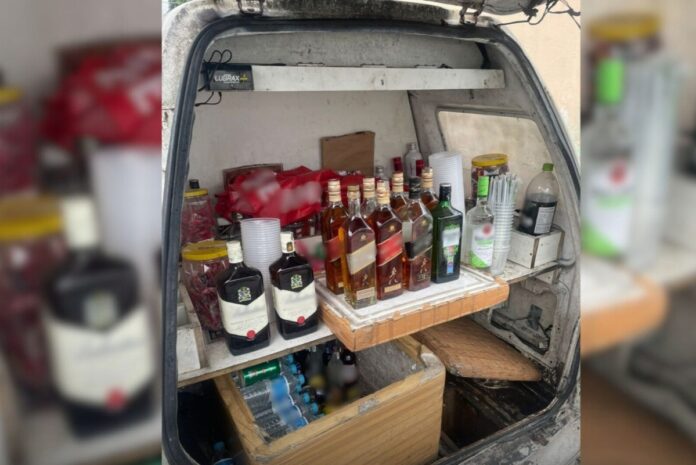 pm-apreende-bebida-falsificada-usada-para-fazer-drinks-em-santos