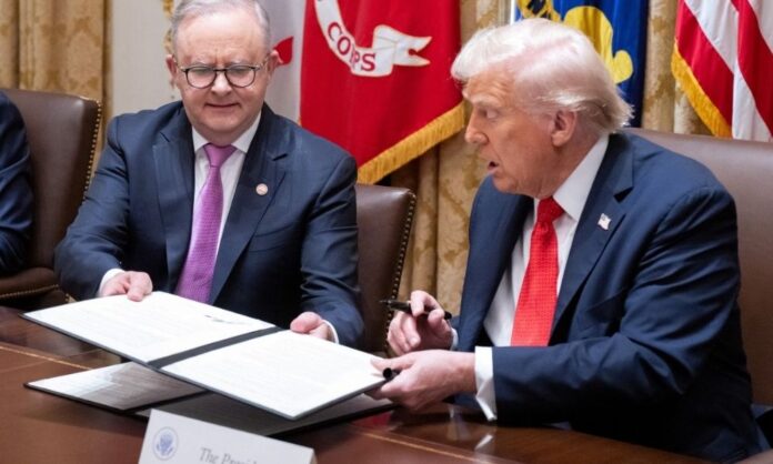 trump-firma-acordo-com-australia-para-exploracao-de-minerios-criticos-e-cooperacao-militar