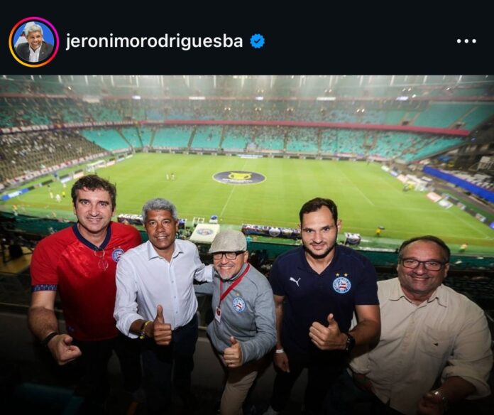 governador-jeronimo-rodrigues,-torcedor-do-vitoria,-acompanha-triunfo-do-bahia-na-fonte-nova