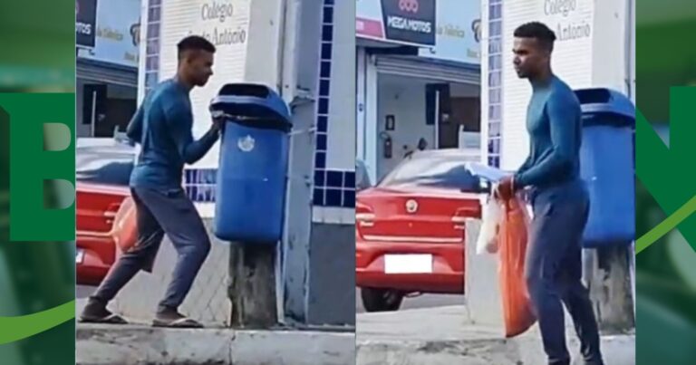video:-homem-e-flagrado-destruindo-lixeira-publica-no-centro-de-santo-antonio-de-jesus