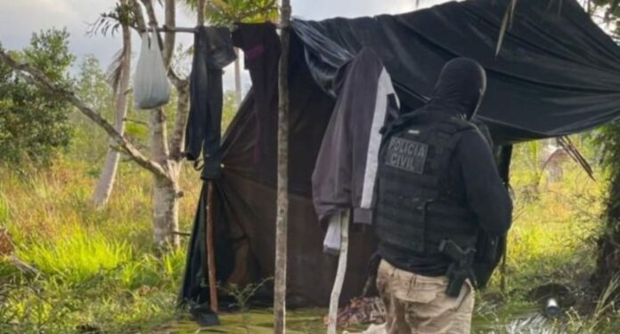 policia-civil-desmonta-acampamento-de-grupo-envolvido-com-trafico-e-homicidios-no-baixo-sul-da-bahia