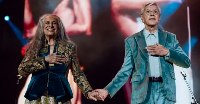 caetano-veloso-e-maria-bethania-sao-indicados-ao-grammy-2026-com-album-em-conjunto