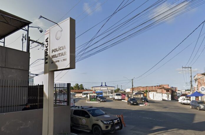 homem-capota-carro-durante-fuga-e-e-preso-pela-pm-apos-furto-em-itinga