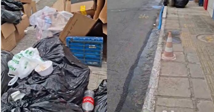 video:-moradores-denunciam-descarte-de-lixo-e-despejo-de-residuos-por-condominio-em-itapua