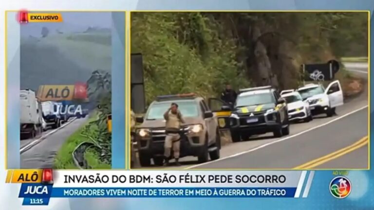 tiroteio-entre-membros-de-faccao-e-policiais-causa-tensao-no-reconcavo;-orientacao-e-que-motoristas-evitem-ponte