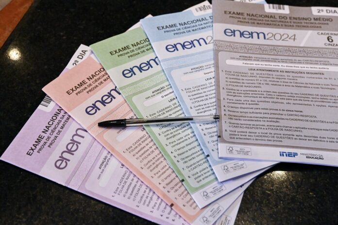 segundo-dia-de-provas-do-enem-2025-tem-questoes-sobre-usain-bolt-e-criacao-do-ozempic