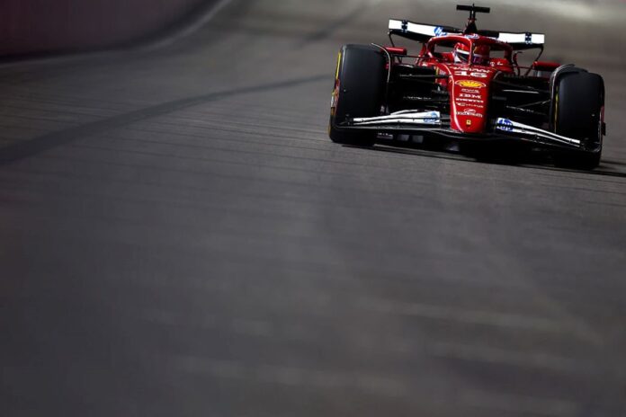 f1:-leclerc-lidera-primeiro-treino-livre-em-las-vegas;-bortoleto-e-19o