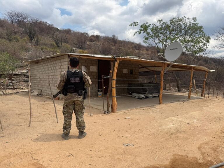 pf-desmonta-garimpo-ilegal-na-serra-da-quixaba,-no-norte-da-bahia