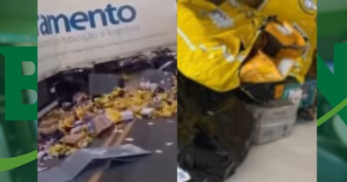 video:-caminhao-do-mercado-livre-tomba-e-carga-e-saqueada-na-ba-093-no-nordeste-baiano