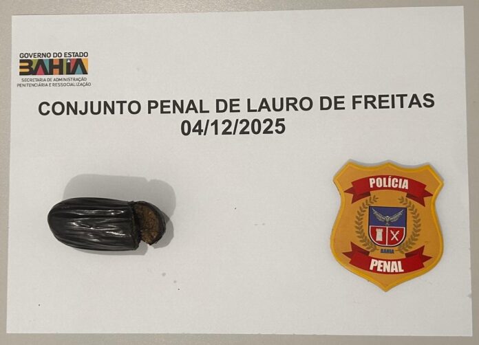 mulher-e-detida-ao-tentar-entrar-com-drogas-nas-partes-intimas-no-conjunto-penal-de-lauro-de-freitas