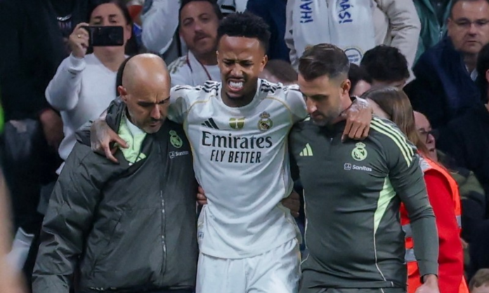 eder-militao-sofre-lesao-e-desfalcara-real-madrid-por-4-meses