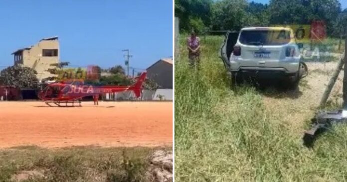 delegado-e-esposa-sofrem-acidente-em-porto-de-sauipe-e-sao-socorridos-por-helicoptero