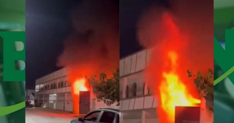 video:-incendio-atinge-imovel-e-destroi-veiculo-em-cruz-das-almas