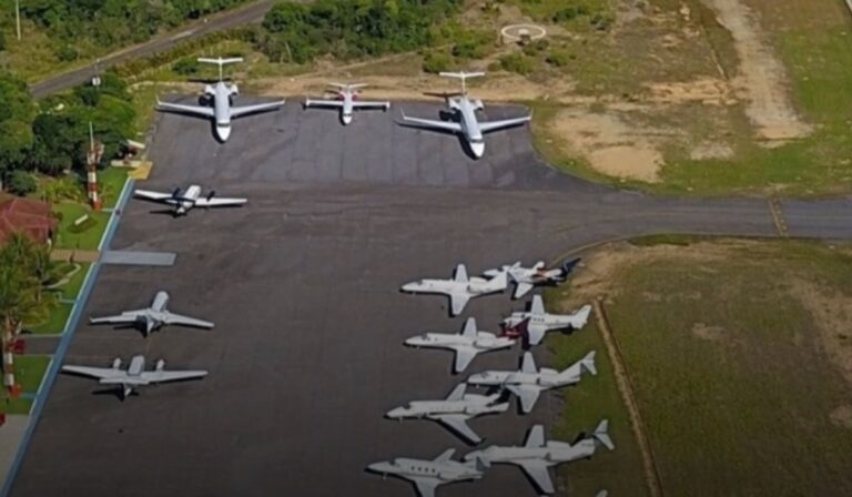 reveillon-em-trancoso:-aeroporto-terravista-nao-tem-mais-vagas-para-pousos-e-pernoites-de-aeronaves