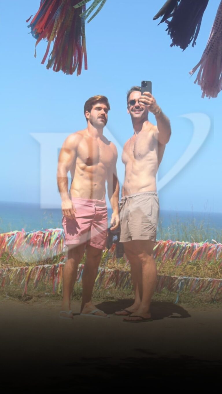 video:-governador-eduardo-leite-e-marido-sao-vistos-em-trancoso,-no-sul-da-bahia,-na-vespera-do-ano-novo