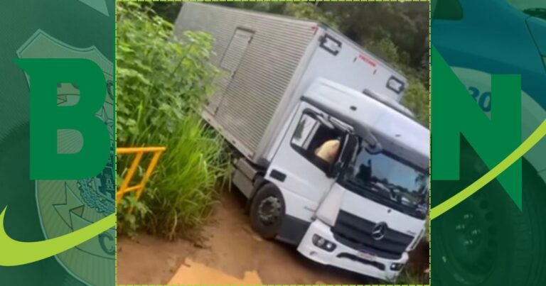 caminhao-e-roubado-na-br-101-e-motorista-e-sequestrado-por-horas-no-sul-da-bahia