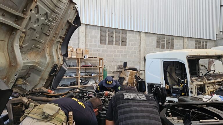 homem-e-preso-e-nove-caminhoes-sao-apreendidos-no-sudoeste-baiano;-operacao-apura-grupo-acusado-de-roubo-de-cargas