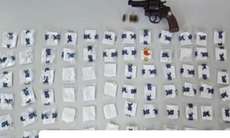 mulher-e-presa-por-gerenciar-ponto-de-trafico-em-oliveira-dos-brejinhos;-arma-e-drogas-sao-apreendidas
