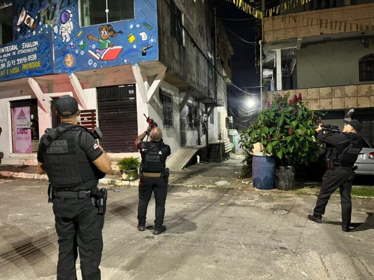policia-civil-registra-22-presos-e-tres-mortos-em-acao-de-combate-a-organizacao-acusada-de-homicidios-e-trafico