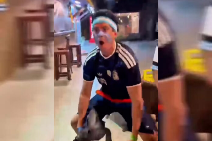 argentino-faz-gesto-racista-para-jovem-na-bahia-apos-vitoria-na-copa