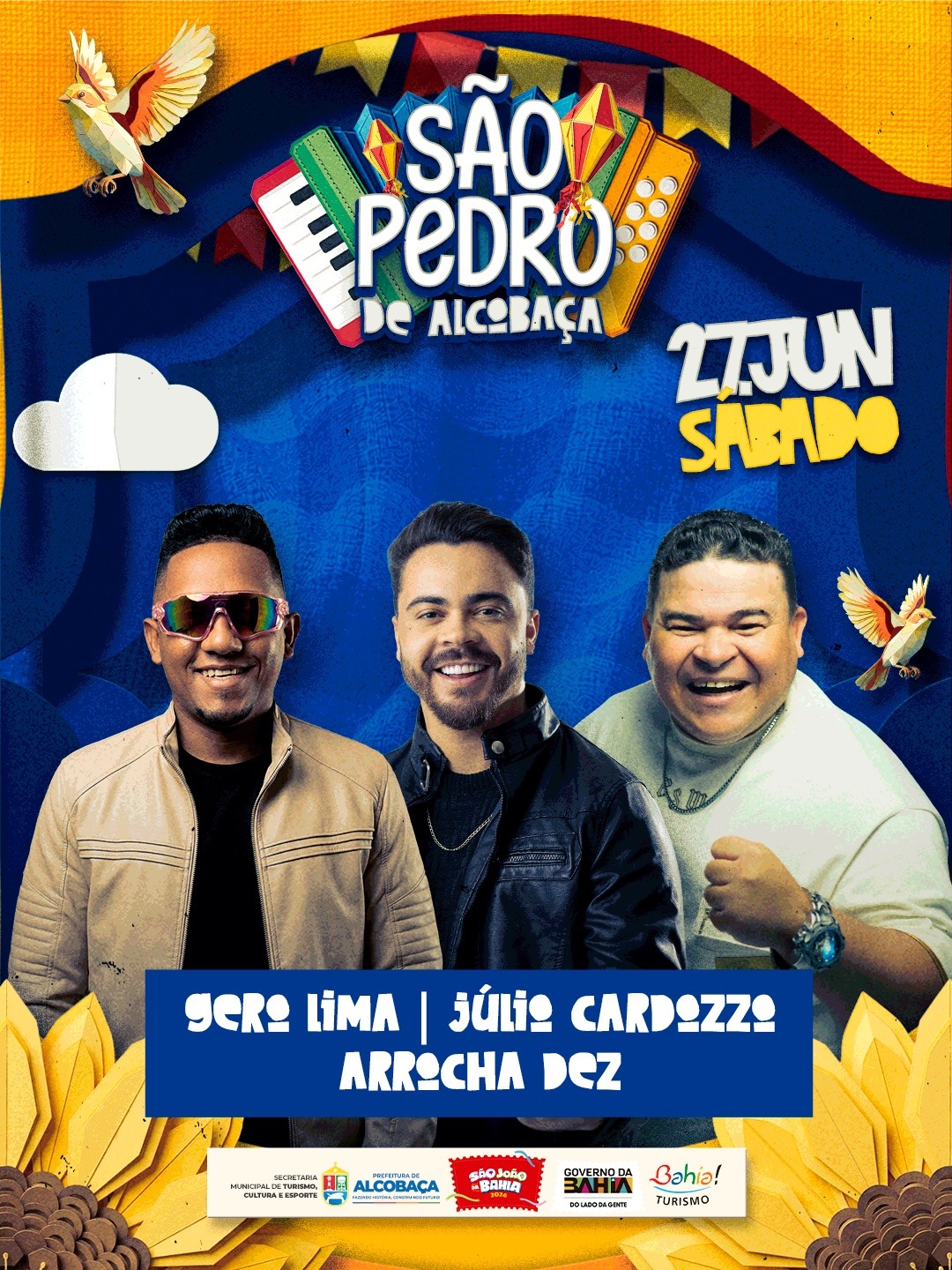 Alcobaça divulga a programação da festa de São Pedro 2026 7 programacao do sao pedro 2026 de alcobaca dia 27 de junho