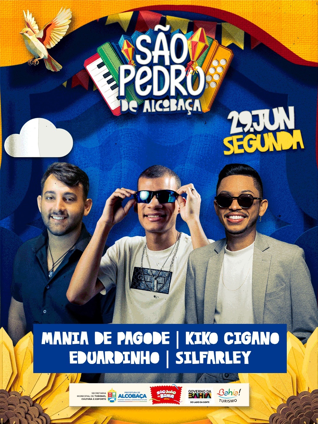Alcobaça divulga a programação da festa de São Pedro 2026 9 programacao do sao pedro 2026 de alcobaca dia 29 de junho