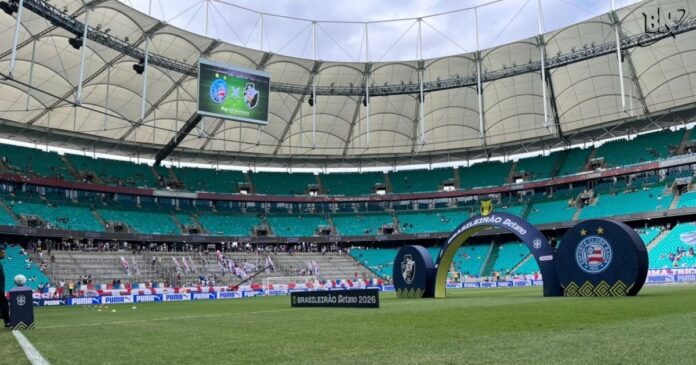 bahia-rebate-fonte-nova,-cita-impactos-visiveis-no-gramado-diante-do-vasco