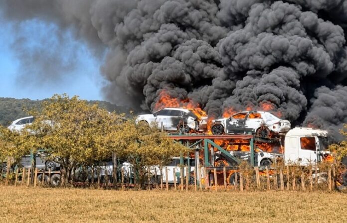 carreta-cegonha-com-veiculos-pega-fogo-no-desvio-da-br-101