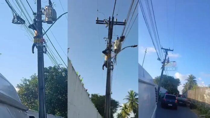 homem-e-encontrado-sem-vida-no-topo-de-poste-em-salvador