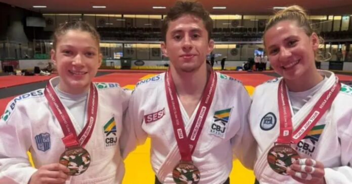 judo-brasileiro-soma-tres-bronzes-no-grand-slam-de-lausanne,-disputado-na-suica