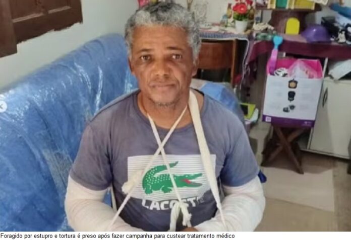 foragido-por-estupro-e-tortura-e-preso-apos-arrecadacao-para-custear-tratamento-medico