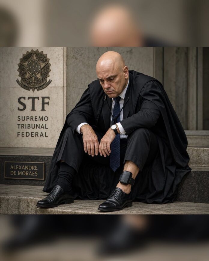 ex-estrategista-de-trump-cria-imagem-de-ia-que-mostra-moraes-com-tornozeleira