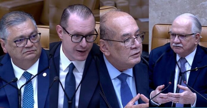 fachin-defende-separacao-entre-moraes-e-mendonca;-gilmar-mendes-diverge,-com-dino-e-zanin